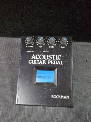 Rockman Acoustic Guitar Pedal Effector | eBay
