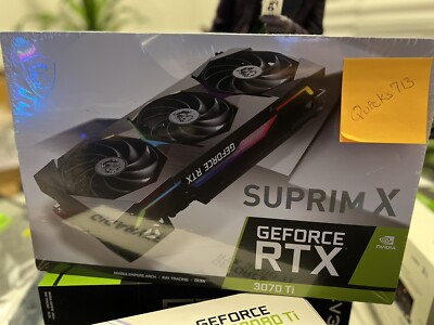 UNOPENED Brand New - **MSI GeForce RTX 3070 SUPRIM X Dragon