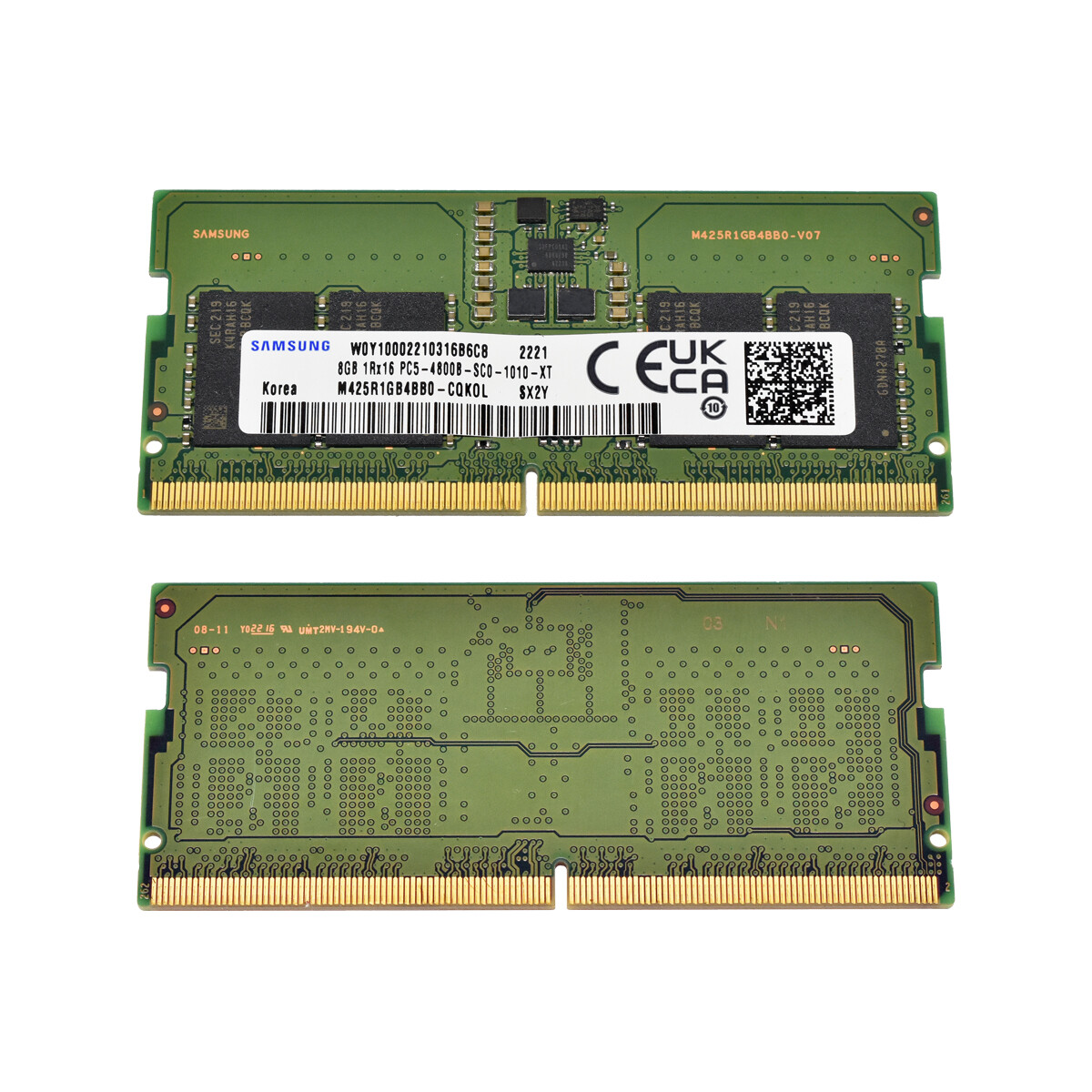 l*n様 PC5-4800B DDR5 8GB×2 samsung 管理番号00 l*