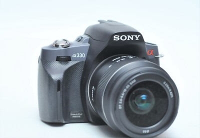 Sony Alpha A330 10.2 MP Digital SLR Camera With 18-55mm Lens | eBay