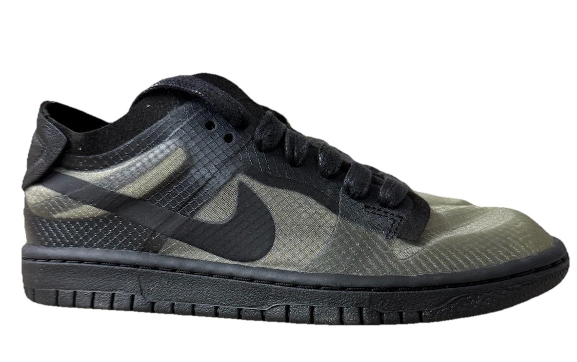 Nike Comme des Garçons x Dunk Low Black Clear W for sale | eBay