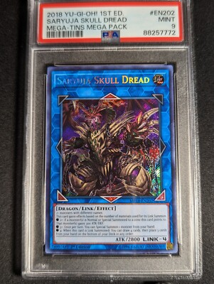 Yugioh - Saryuja Skull Dread MP18-EN202 1st Edition Secret Rare