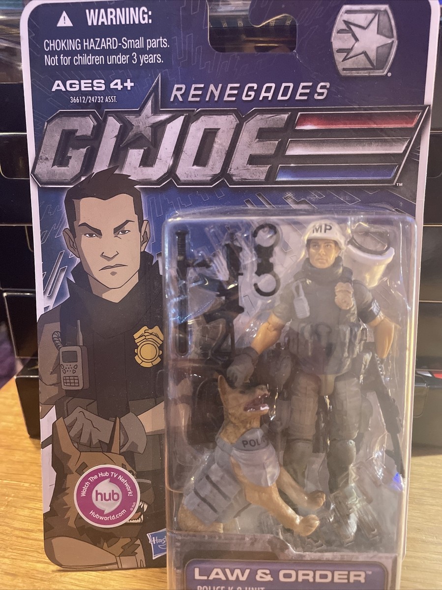 希少 GI Joe Police K-9 Unit 30周年記念 希少 GI Joe Police K-9
