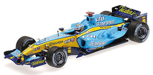 Minichamps Renault F1 R25 Car - Yellow/Blue (436050005) for sale