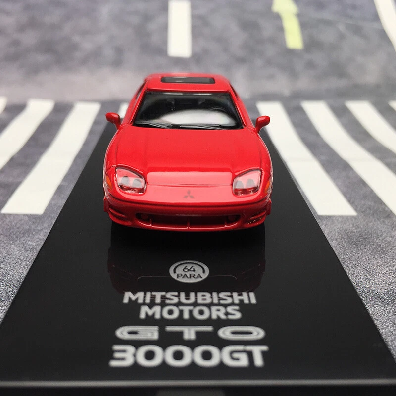 PARA64 1:64 Scale Mitsubishi 3000GT GTO Red Diecast Car Model New