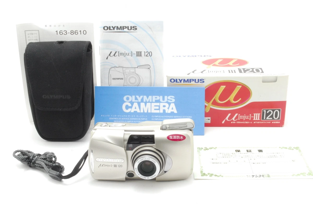 Olympus µ[mju:]-III 120 Film Cameras for sale | eBay