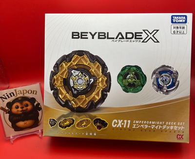 Beyblade X CX-11 Emperor Might Deck Set TAKARA TOMY New 【US DUTY