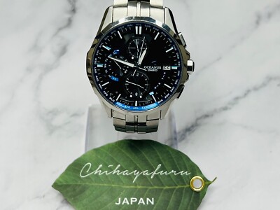 CASIO Oceanus OCW-S3000-1AJF Day date Solar Powered Radio Men's