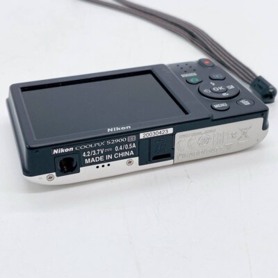 Nikon COOLPIX S2900 Silver 20.1 MP Wide 5x Zoom Digital Camera