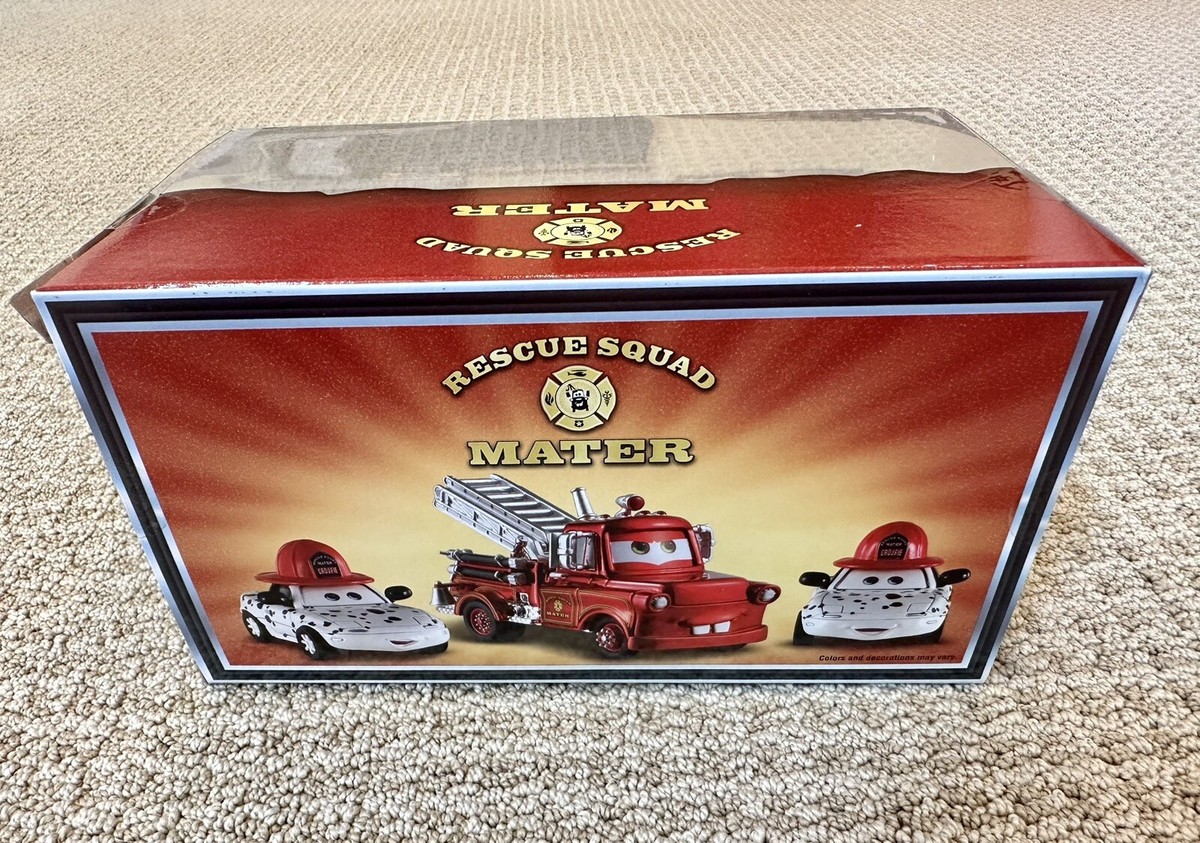 Disney Pixar Cars Rescue Squad Mater, Dalmatian Mia and Tia 3-Pack