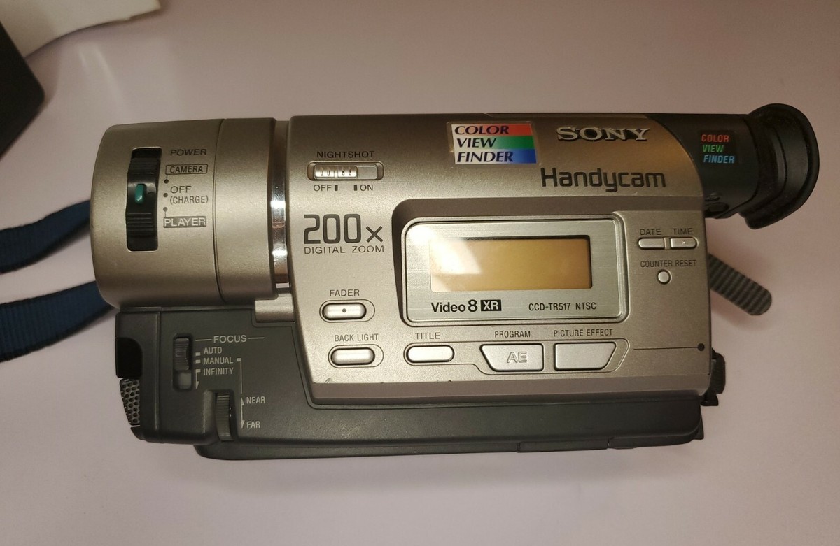 Sony Handycam CCD-TR517 Camcorder Player Video READ! | eBay