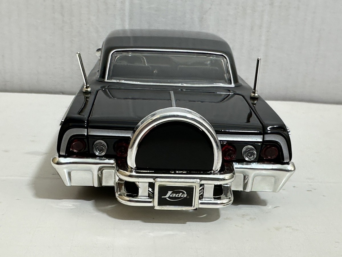 JADA BTK 1964 CHEVY IMPALA BLACK 1:24 DIECAST MODEL CAR NEW NO BOX