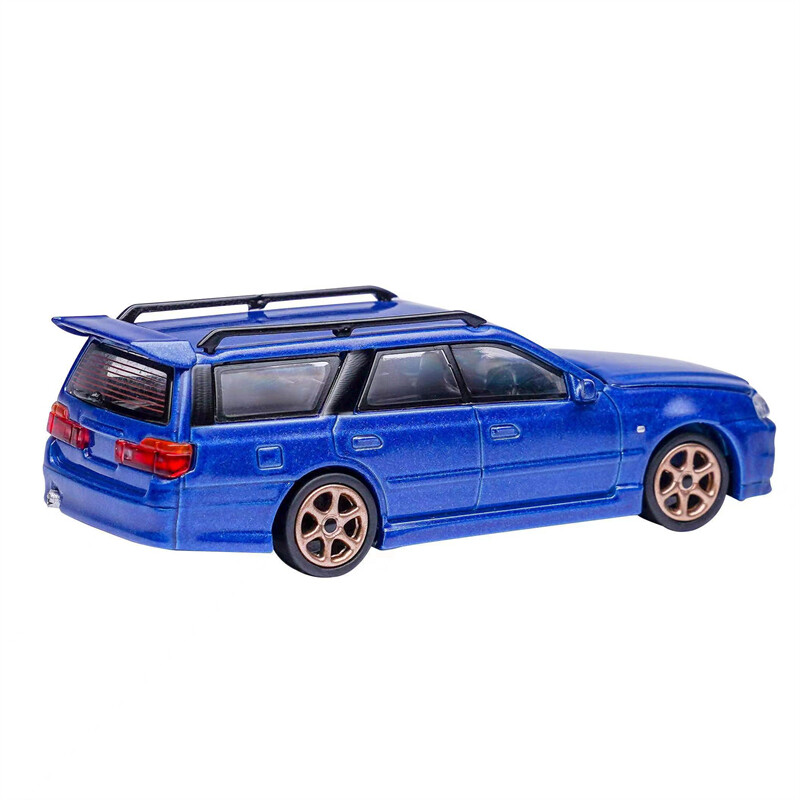 POPRACE 1:64 GTR R34 Stagea Bayside Blue Model Car | eBay