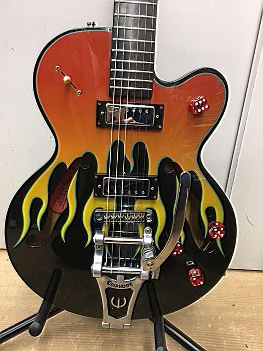 EPIPHONE FLAMEKAT Used Mahogany body Maple neck Ebony fingerboard