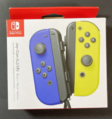 Official Nintendo Switch Joy-Con Controller Set [ Blue / Neon