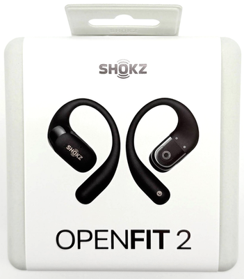 New Shokz OpenFit 2 True Wireless Open-Ear Earphones - Black T920