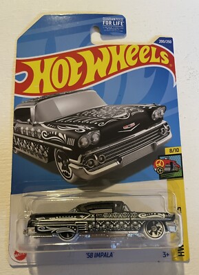 2022 New Hot Wheels '58 Chevrolet Impala Treasure Hunt HW Art Cars