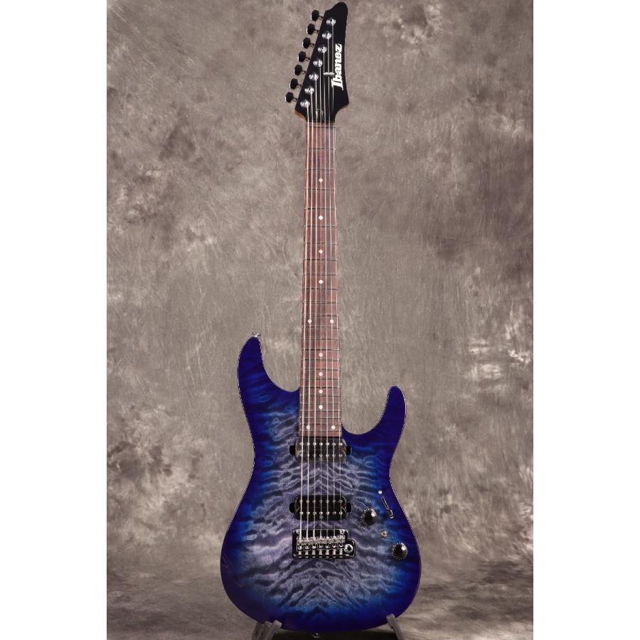 Ibanez Premium Series AZ427P2QM-TUB Twilight Blue Burst 7-string