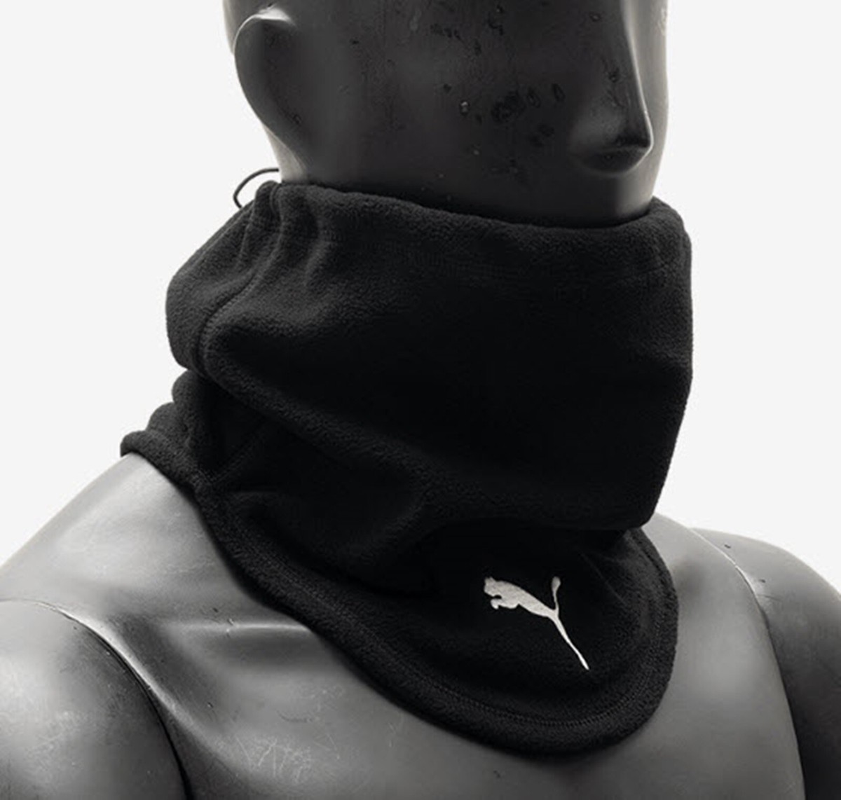 PUMA Unisex Indi-visual Rized Neck Warmer Run Black GYM Face Mask