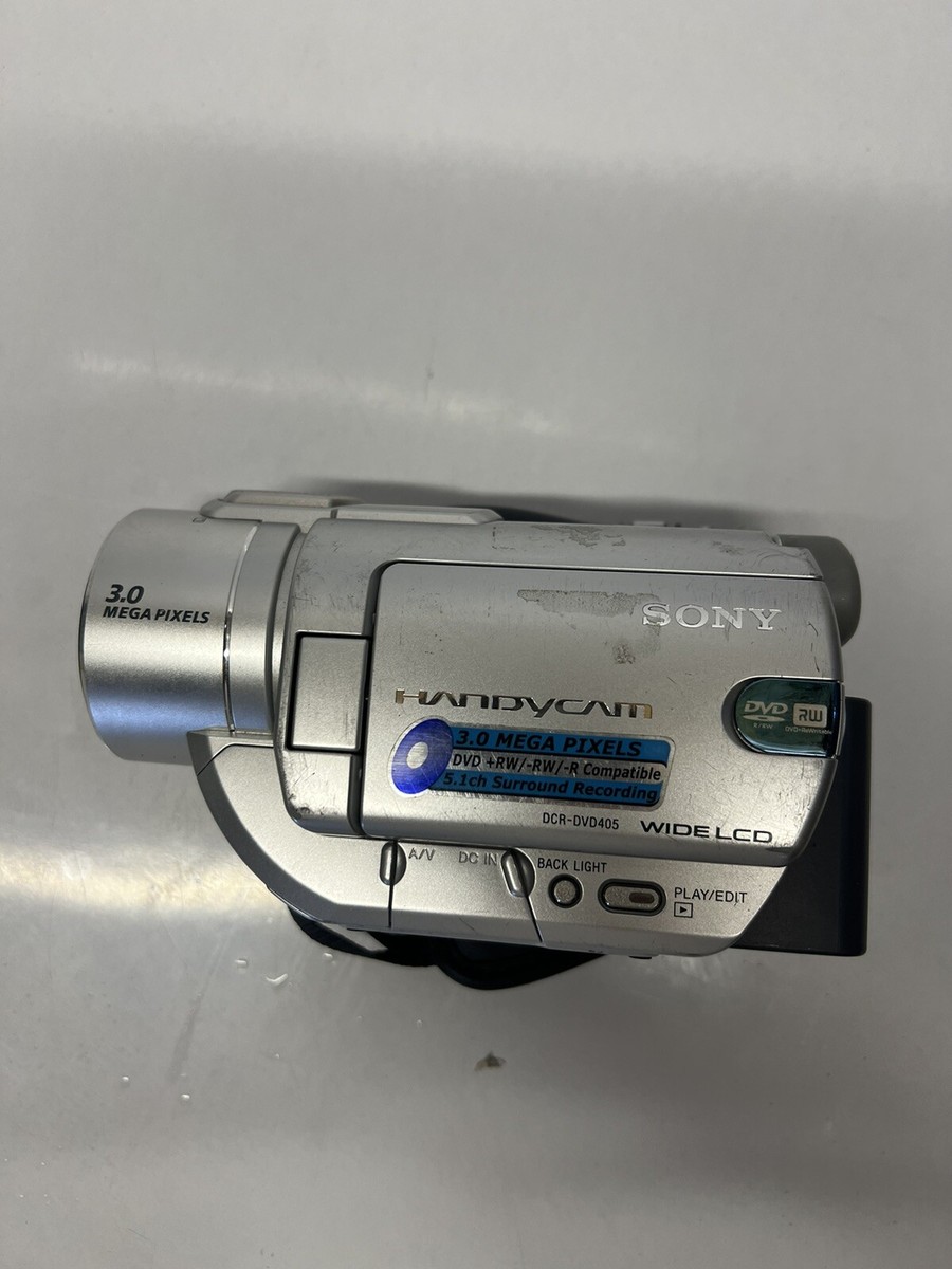 SONY DCR-DVD405 3MP DVD Handycam Camcorder with 10x Optical Zoom