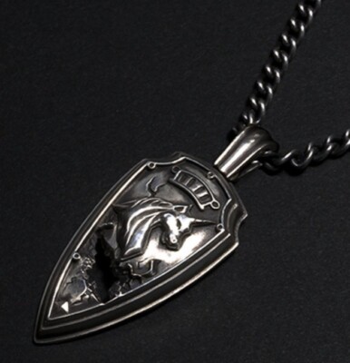 Final Fantasy 14 FF14 Unbreakable Bonds Unicorn Shield Silver