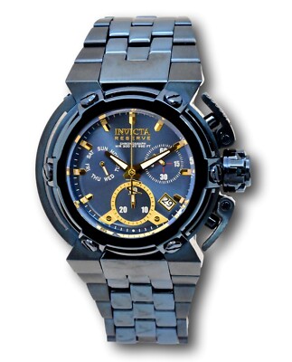 Invicta Reserve X-Wing BLUE Label Men's 46mm Swiss Chrono Watch