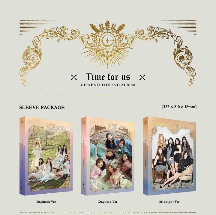 GFRIEND - Time For Us 2nd Album SEALED Midnight/ Daytime /Daybreak