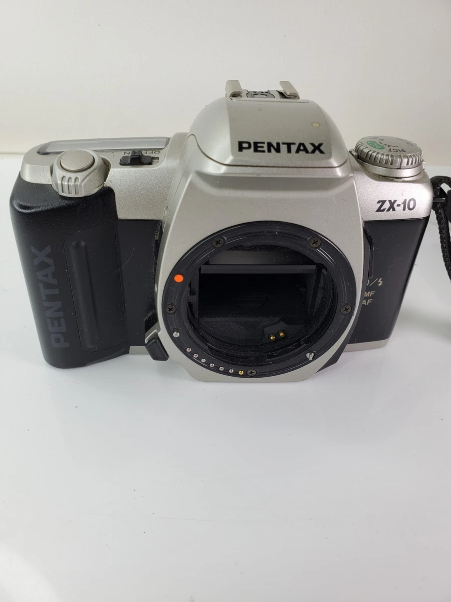Pentax ZX-10 35mm FILM Camera With Lens No battery | eBay