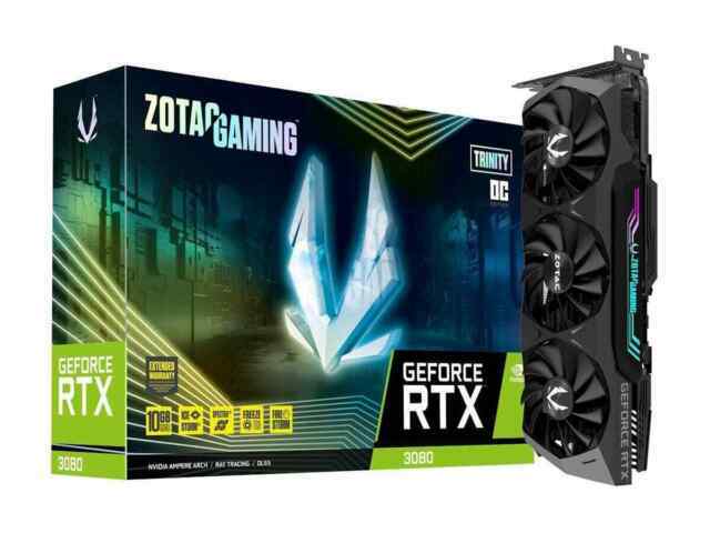 Buy ZOTAC GAMING GeForce RTX 3080 Trinity OC 10GB GDDR6X Graphics