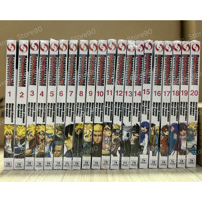 Boruto Naruto Next Generation English Manga Full Set Volume 1-20