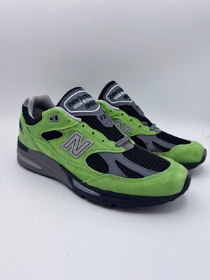 Size 9.5 - New Balance 991v2 City Pack Europe Green Black | eBay