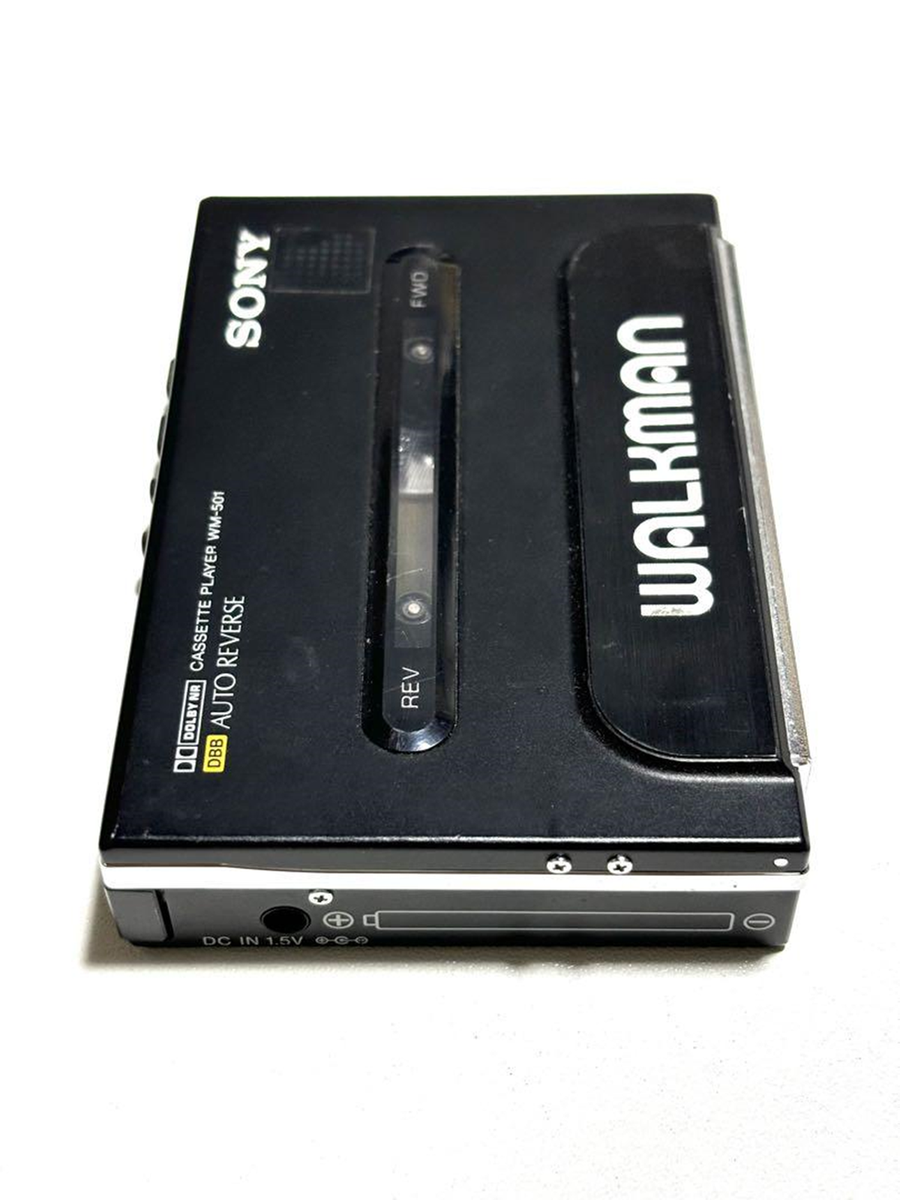 極美品 超レア！】SONY ウォークマン WM-501 ブラック ジャンク 超極美