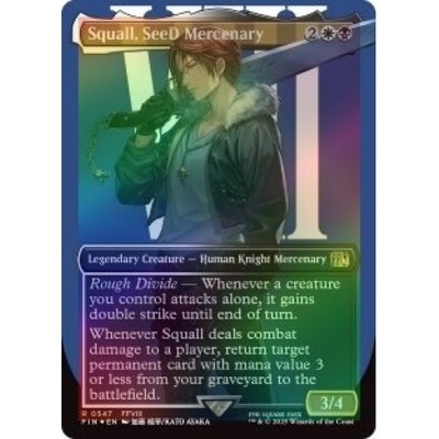 あ*け様 （MTG）「SeeDの傭兵、スコール」「ダイヤウェポン」拡張foil