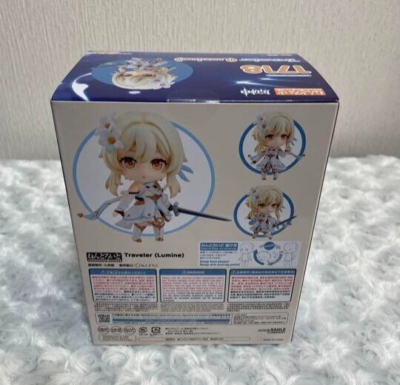 Genshin Impact Nendoroid 1718 Traveler Lumine firefly Figure GOOD