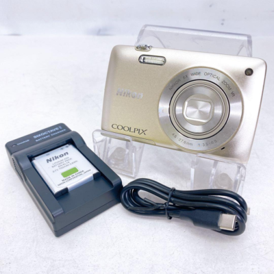 Nikon COOLPIX S4400 20MP Compact Digital Camera Silver English