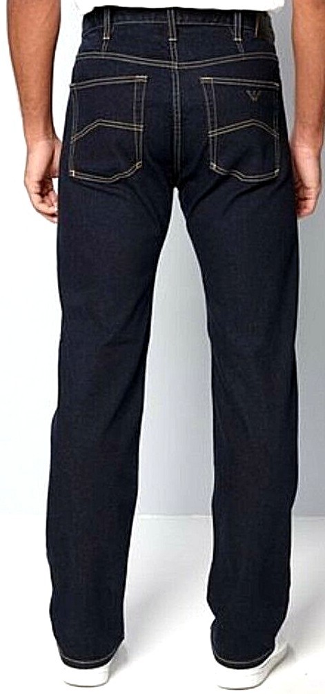 NEW EA7 Emporio Armani J31 Jeans 06J31 Regular Fit High Waist