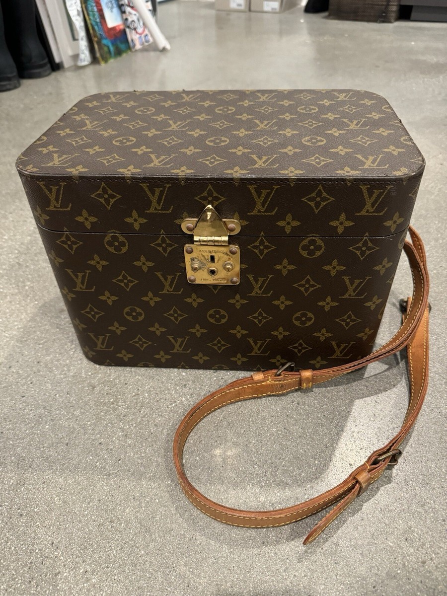 Louis Vuitton Vintage Monogram Boite Flacons Cosmetic Case Makeup