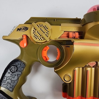 As Is, For Parts/Repair) Nerf Phoenix LTX Lazer Tag Guns Blue