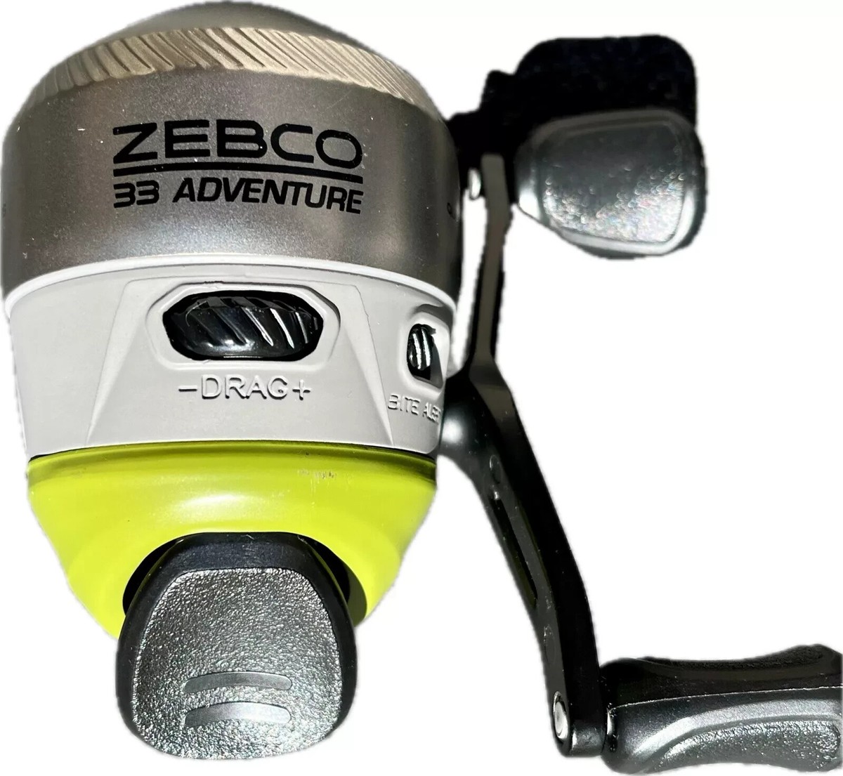 ZEBCO 33 ADVENTURE Spincast Reel 4.1:1 Gear Ratio 10 lb test line