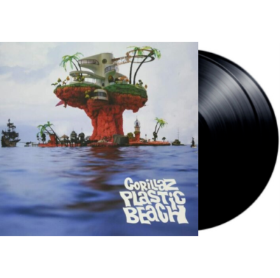 GORILLAZ PLASTIC BEACH 2X VINYL LP NEW! FT. SNOOP DOGG, DE LA SOUL