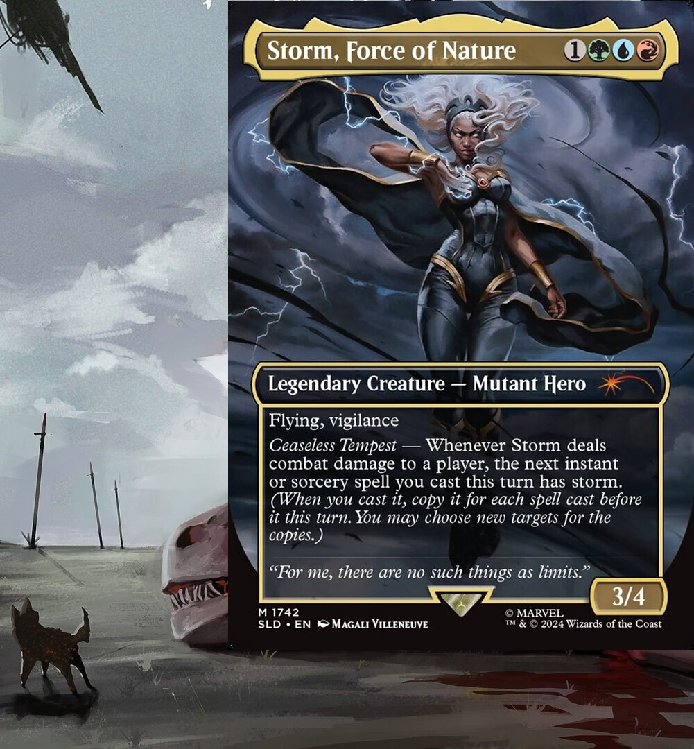 Storm, Force of Nature Commander Deck Magic EDH MTG Ready-to-Play