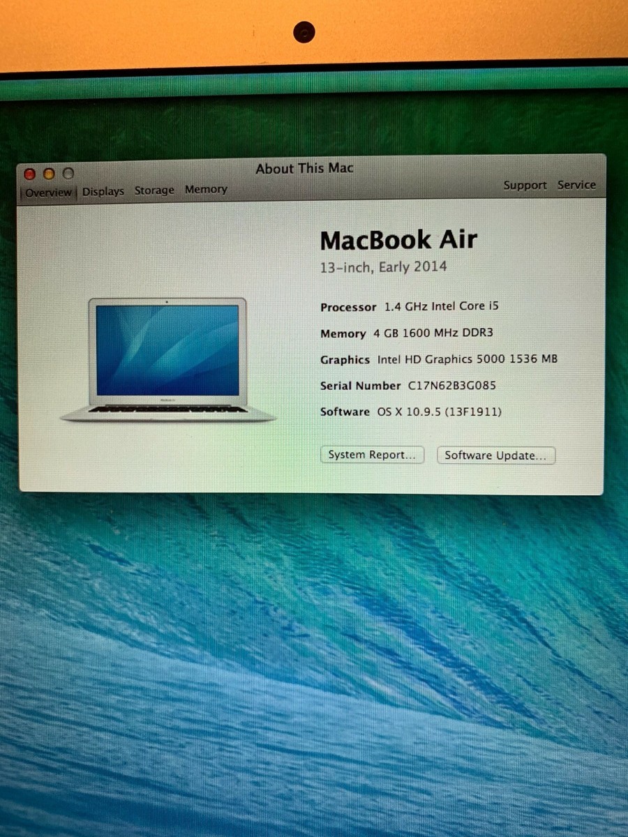 2014 Apple MacBook Air 13