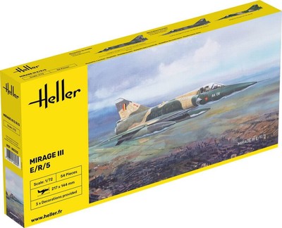 Heller 1/72 Mirage III E/R/5 Plastic Model Kit | eBay