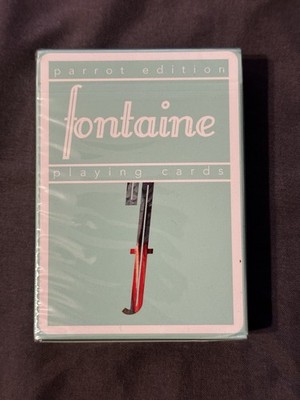 Fountain Futures Parrots Edition Playing Cards New Sealed Box