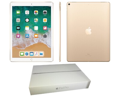 Apple iPad Pro, Original Box, 12.9-inch Retina, 128GB, Gold, Wi-Fi
