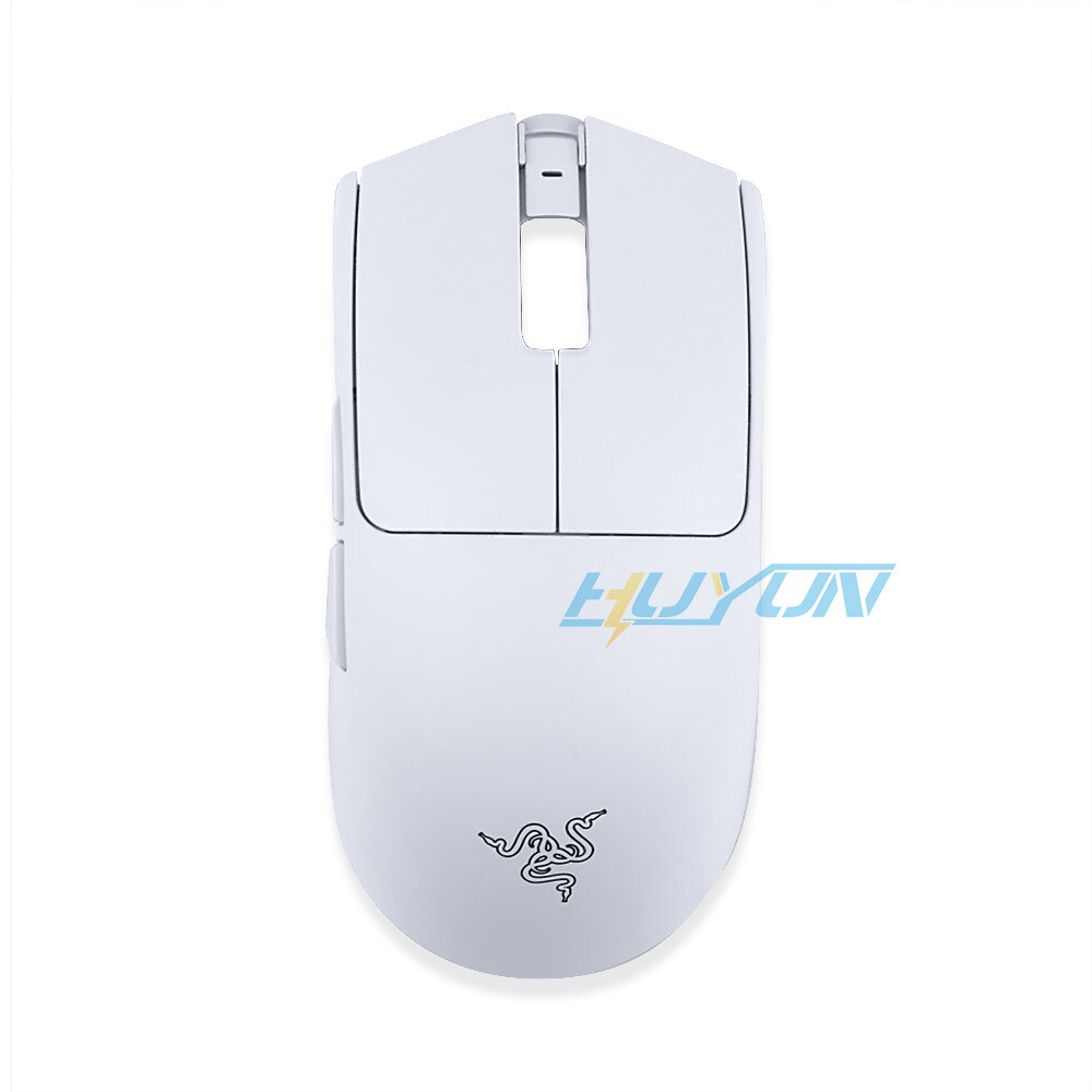 White Mouse Top Shell with feet for Razer Viper V3 Pro Wireles
