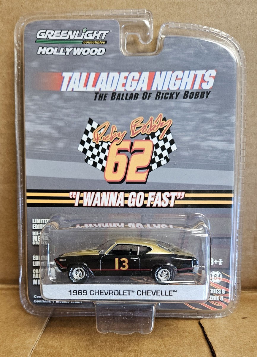 Greenlight Talladega Nights, Ricky Bobby 62, 1969 Chevrolet