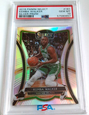 Kemba Walker rc 初年度 silver prizm psa10
