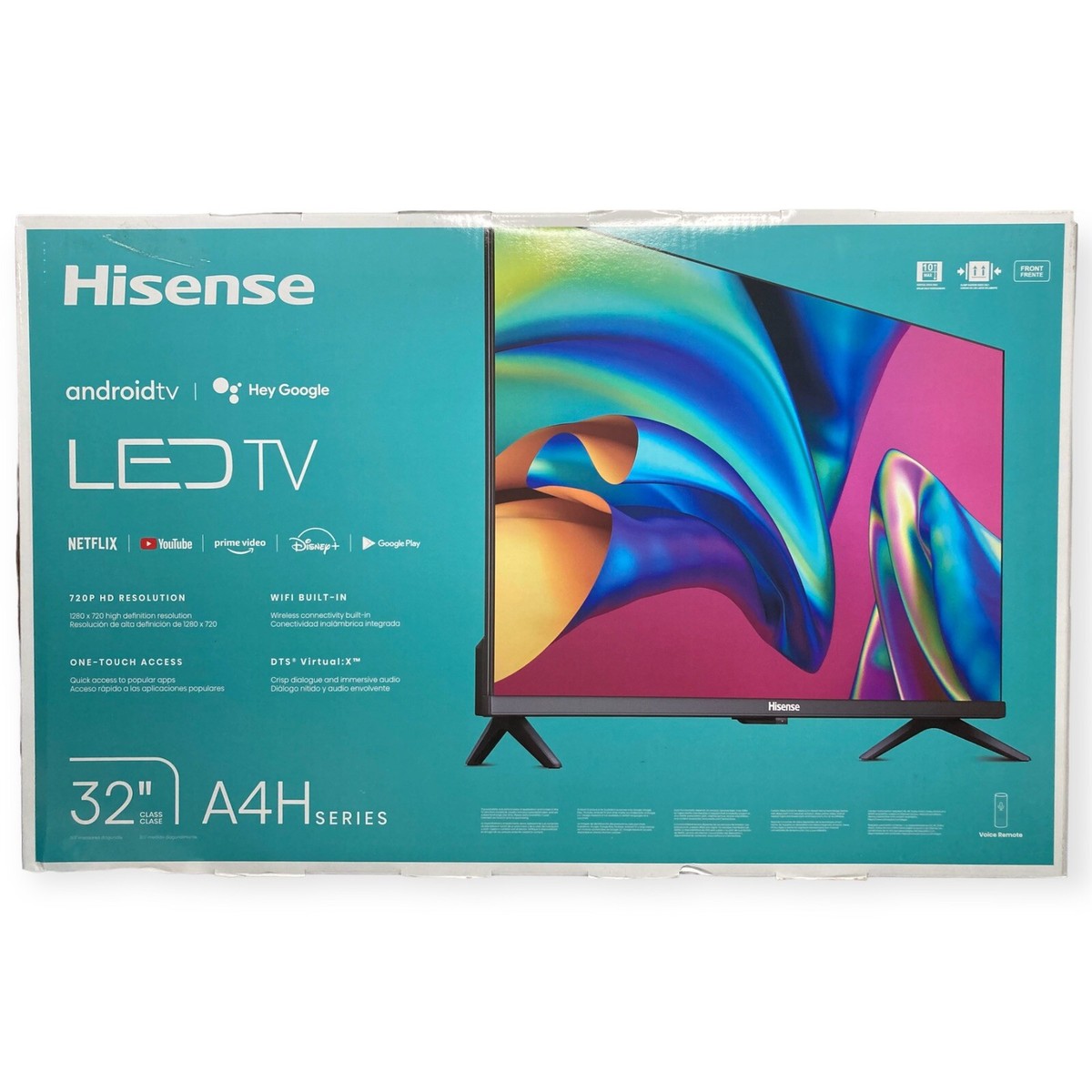 NIB SEALED Hisense TV A4 Series 32 A4H 32'' 720P HD LED Smart