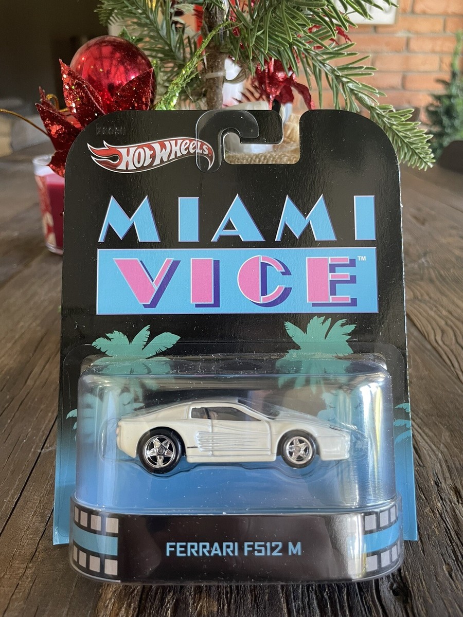 HOT WHEELS MIAMI VICE FERRARI F512 M | eBay